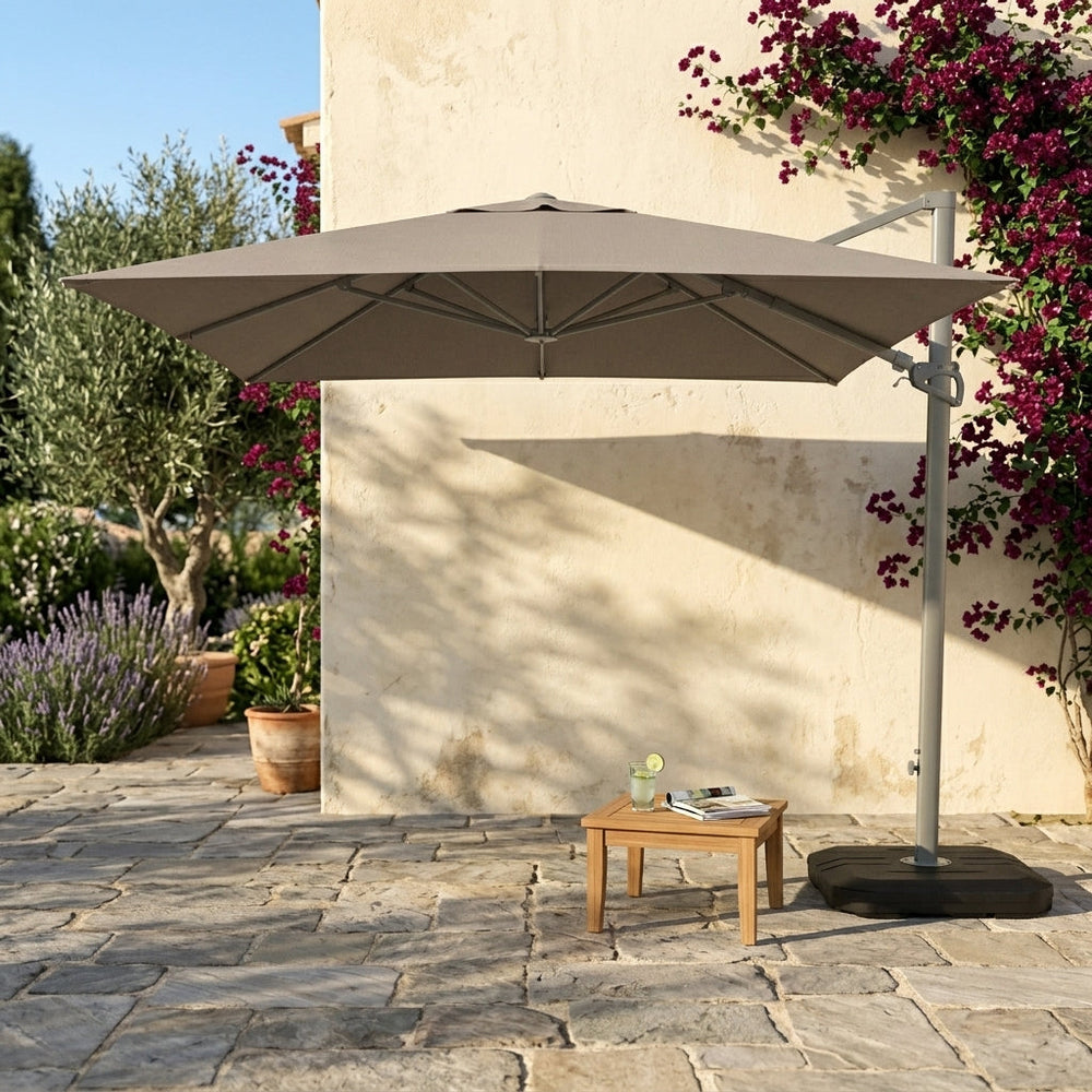 Best Parasols for Small Patios: The 3m x 2m Rectangular Guide