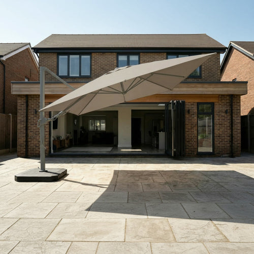 Garden Parasol Fabric Guide: Olefin vs Acrylic vs Polyester
