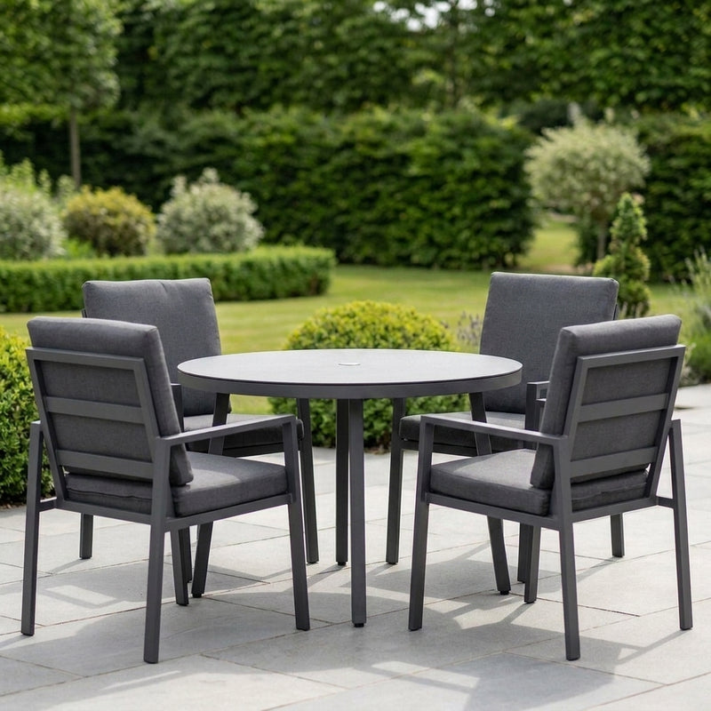 Callen 4 Seat Round Dining Set