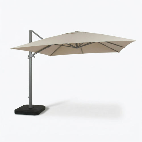Atlas 3m x 3m Square Cantilever Parasol in Beige