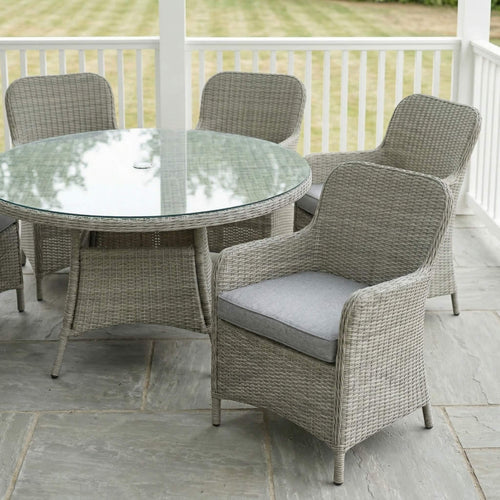 Juniper 6 Seat Round Dining Set