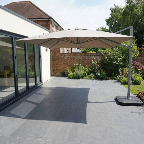 Axis 3m x 2.2m Rectangular Cantilever Parasol in Taupe