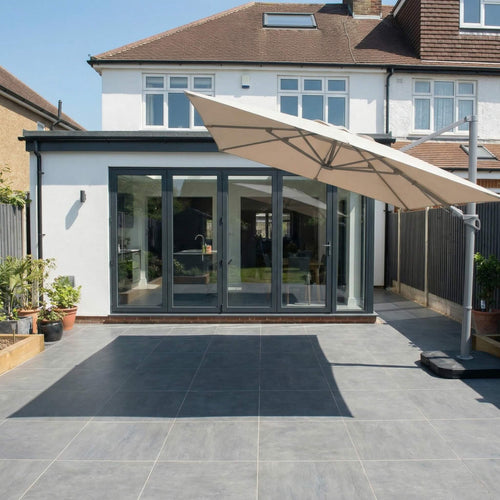 Axis 3m x 2.2m Rectangular Cantilever Parasol in Beige
