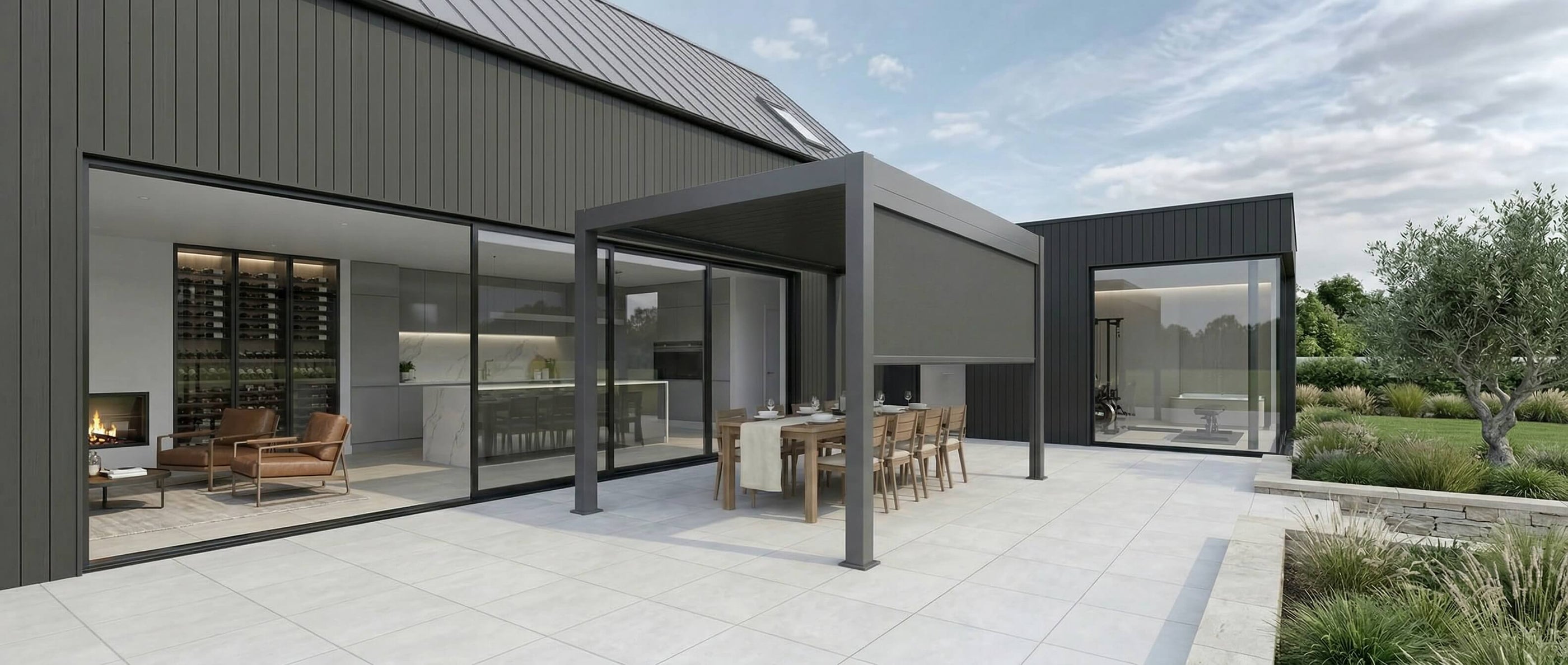 4m x 4m Pergola