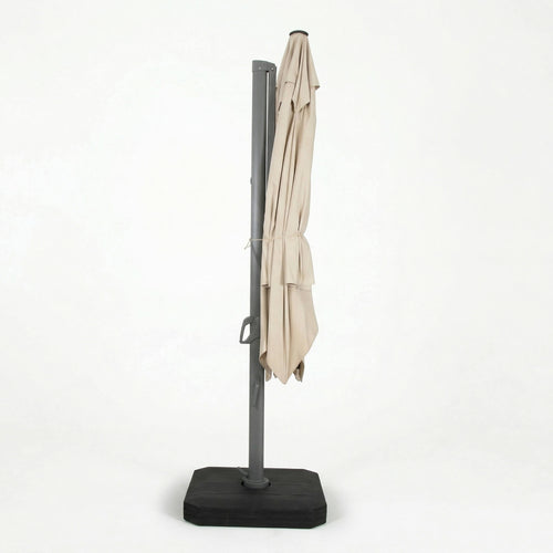 Atlas 3m x 3m Square Cantilever Parasol in Beige