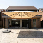 Atlas 3m x 3m Square Cantilever Parasol in Beige