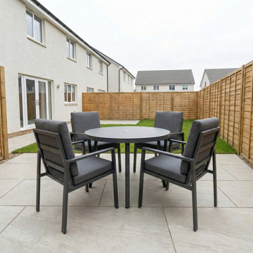 Callen 4 Seat Round Dining Set