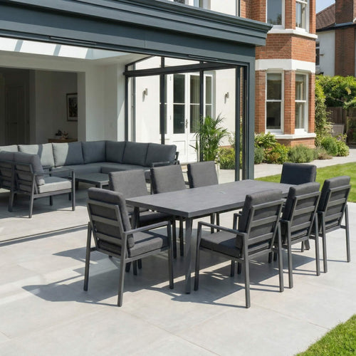 Callen 8 Seat Rectangular Dining Set