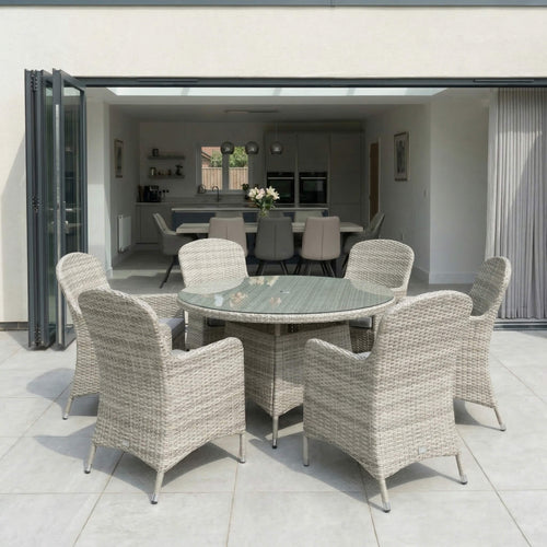 Juniper 6 Seat Round Dining Set