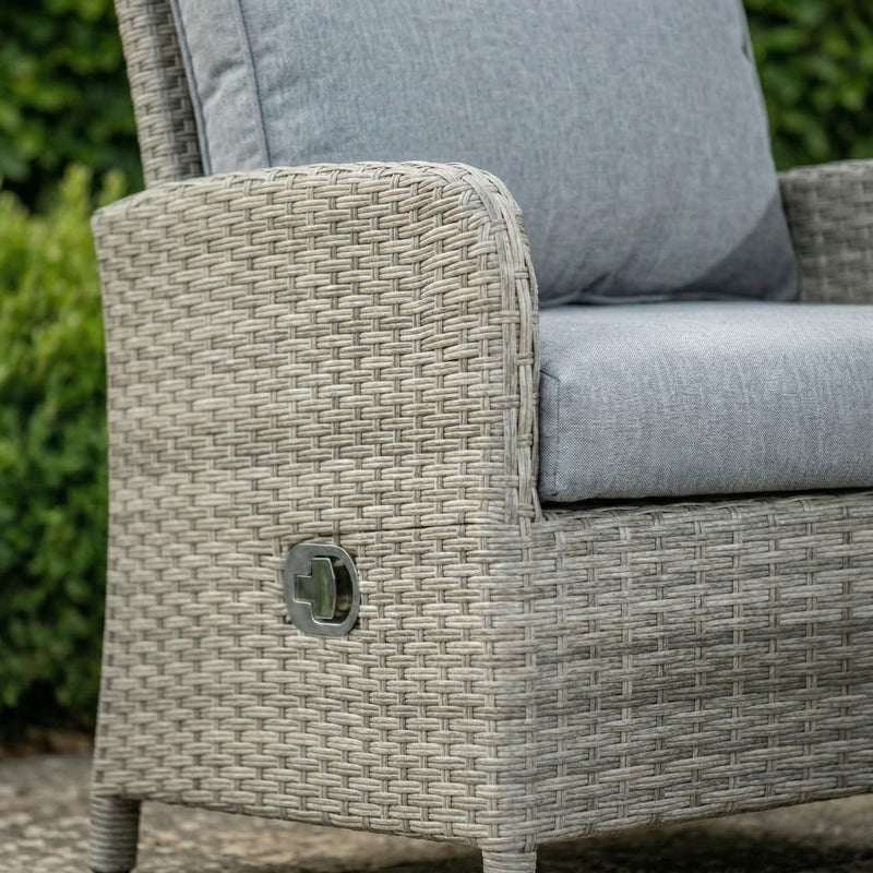 Juniper Corner Dining Set with Rising Table & 3 Footstools