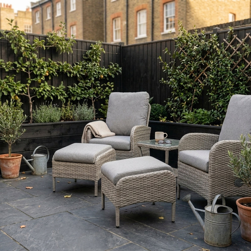 Juniper 5 Piece Reclining Lounge Set