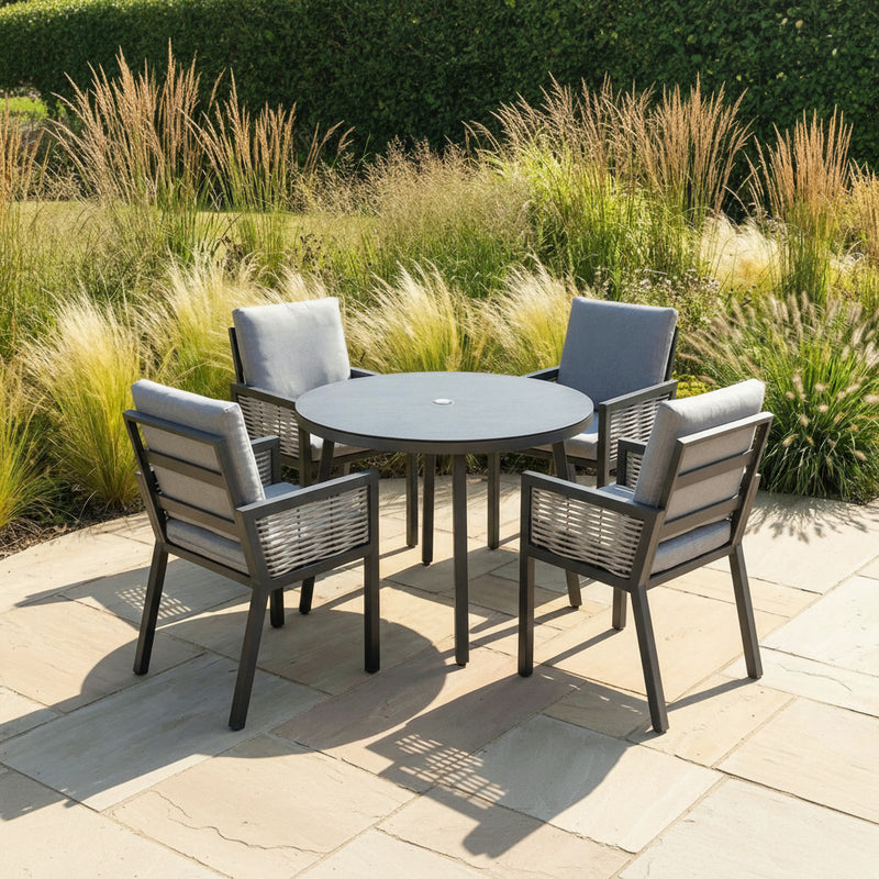 Terra 4 Seat Round Dining Set