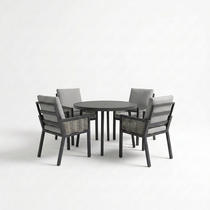 Terra 4 Seat Round Dining Set