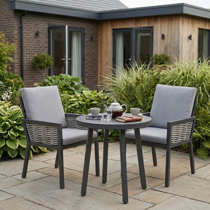 Terra Bistro Set with 75cm Table
