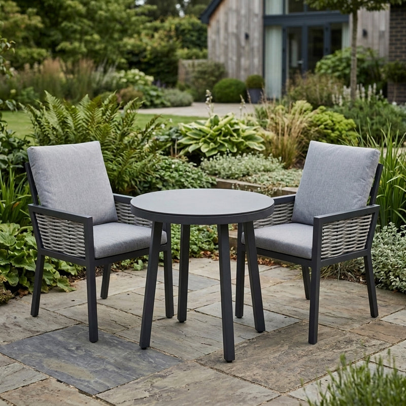 Terra Bistro Set with 75cm Table