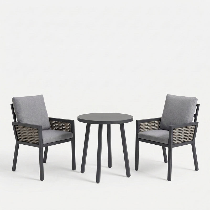 Terra Bistro Set with 75cm Table