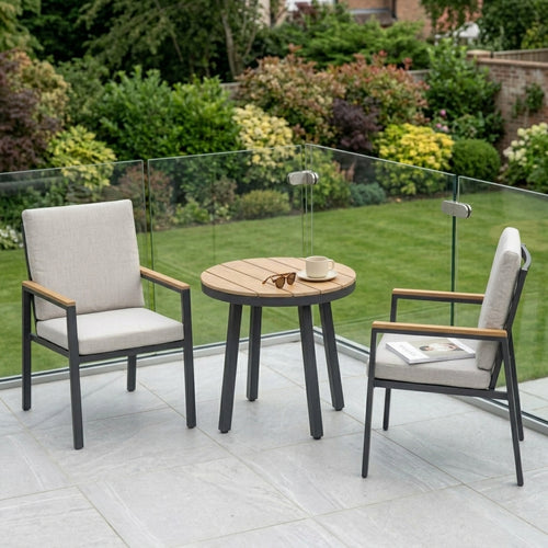 Thorne Bistrol Set with 70cm table and two chairs