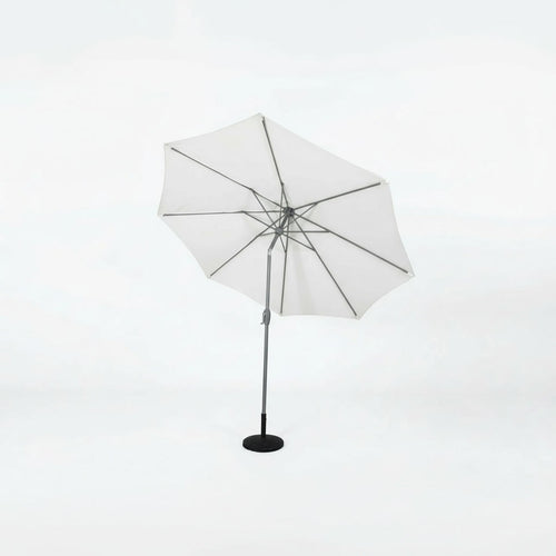 Halo 3m Round Aluminium Parasol in Ecru