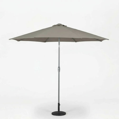 Halo 3m Round Aluminium Parasol in Taupe