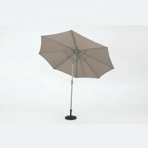 Halo 3m Round Aluminium Parasol in Taupe
