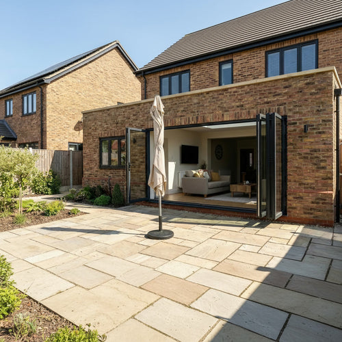 Halo 3m x 2m Rectangular Aluminium Parasol in Beige