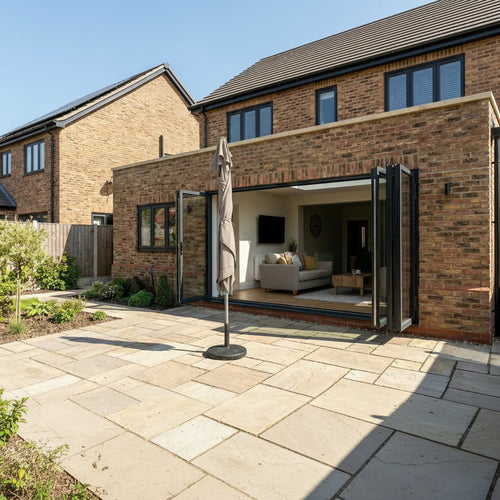 Halo 3m x 2m Rectangular Aluminium Parasol in Taupe