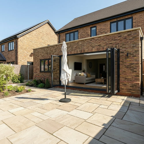 Halo 3m x 2m Rectangular Aluminium Parasol in Ecru