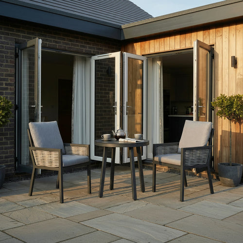 Terra Bistro Set with 75cm Table