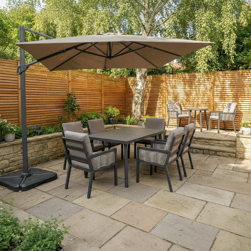 Terra Bistro Set with 75cm Table