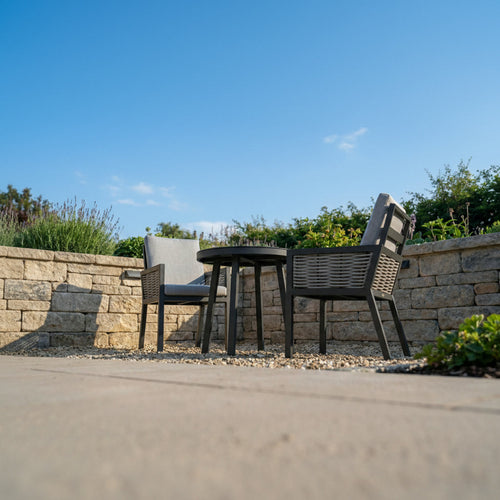 Terra Bistro Set with 75cm Table